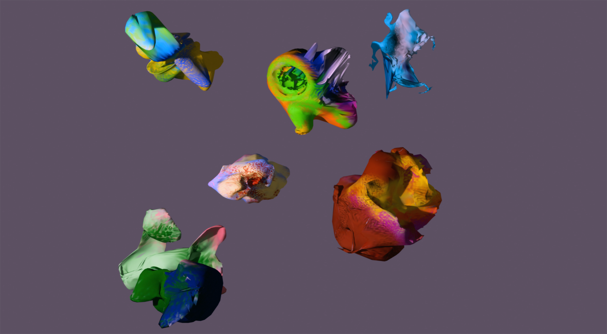 Digital 3D sculpture by Chiara Passa